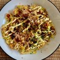 ざわちんＨ's cooksnap of when they made ダイエット★絶品★オートミールお好み焼き.