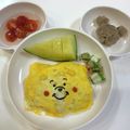 ゆいまーるん's cooksnap of when they made のりパンチde簡単プーさん（キャラ弁）.