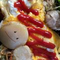 たいがちん's cooksnap of when they made マヨネーズで味付しっかり！濃厚オムライス.