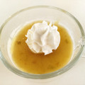 nyoshico's cooksnap of when they made 甘酸っぱいスイーツ♡梅干しの種の杏仁豆腐.
