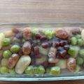 クックX7IQ5Y☆'s cooksnap of when they made 水羊羹アレンジ甘納豆よせ.