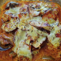miyam315's cooksnap of when they made ナスとエリンギのチーズ焼き.