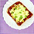 ふたごゆき's cooksnap of when they made 枝豆とコーンのピザトースト.