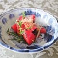 gingamom's cooksnap of when they made 超簡単★えごま油deトマトの梅干し和え✿.