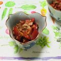 おはなすき's cooksnap of when they made 超簡単★えごま油deトマトの梅干し和え✿.