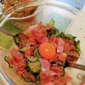 月✳Iris's cooksnap of when they made 生ハムの和風ユッケ.