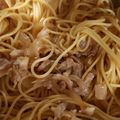 ゆいわかママ's cooksnap of when they made 豚こま肉とまいたけのパスタ.