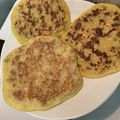 Aokokko♩'s cooksnap of when they made フライパンでお好み焼き【１歳離乳食】.
