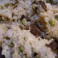１まき's cooksnap of when they made 炊飯ジャー★簡単【ガーリックピラフ】♪.