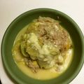 sakutakuhitoshu's cooksnap of when they made 巻かないロールキャベツのチーズコンソメ.