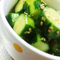 はっさく大福839's cooksnap of when they made きゅうりの胡麻ごま❤ひと手間かけて.
