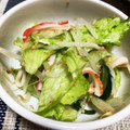 食い意地がすごい's cooksnap of when they made レタスともやしのうま塩サラダ.