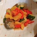 かりんこりんこりん's cooksnap of when they made ☆パプリカの和テイスト！カラフルごま和え.