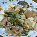 や～たん食堂's cooksnap of when they made 厚揚げのそぼろ煮.