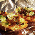 ダッフィーニーうに's cooksnap of when they made ちりめん山椒のせ☆和とーすと☆.