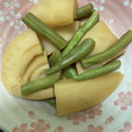 piyoooko's cooksnap of when they made ＊たけのこといんげんの煮物＊.
