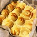 rie-rie's cooksnap of when they made スクエア型de切りっぱなしシュガーパン♪.
