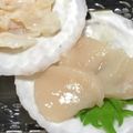 mayuまゆ56's cooksnap of when they made ホタテ貝の刺身.