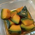 しげその's cooksnap of when they made レンジで簡単・完結！かぼちゃの煮物.