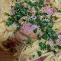 クックなつ9☆'s cooksnap of when they made 生クリーム不使用♪本場仕込みカルボナーラ.