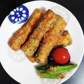 クックEYFBPQ☆'s cooksnap of when they made ちくわの磯部揚げ/七尾市学校給食.