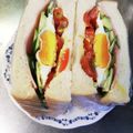 ひっこ's cooksnap of when they made 休日の朝の沼さんのサンドイッチ.