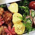 ゆぅまろちゃん's cooksnap of when they made お弁当に…二コちゃん卵焼き～☺☻☺.