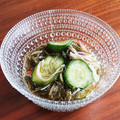 murasakii's cooksnap of when they made きゅうりと納豆昆布の和え物♡.