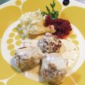 OmoNikki's cooksnap of when they made 家にあるものでスウェーデン風ミートボール.