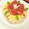 ばだ☆'s cooksnap of when they made ちらし寿司ケーキ.