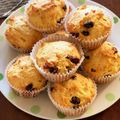 Takf186's cooksnap of when they made サワークリーム☆ブルーベリーマフィン.