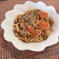 しゅい6's cooksnap of when they made おひとりさまのハヤシパスタ.
