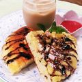 クックHG9V8Y☆'s cooksnap of when they made 簡単HMでバナナパンケーキ.