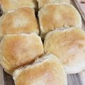 ずっこです's cooksnap of when they made ほわっほわ！手ごねで黒糖ミルクちぎりパン.