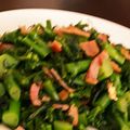 むうたん丸's cooksnap of when they made 茎ブロッコリーとウインナーの炒め物.