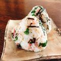 ちゃちゃまる26's cooksnap of when they made ▲紅生姜＊茗荷＊塩昆布のおにぎり▲.