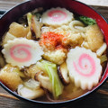 kinniko's cooksnap of when they made うどんだしで作る|具だくさん野菜うどん.