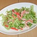 きらり流れ星's cooksnap of when they made ☆レタスとカニカマの簡単レモンサラダ☆.