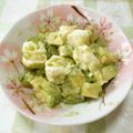 papepo☆'s cooksnap of when they made アボカドとクリームチーズの塩麹わさび和え.