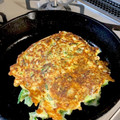 trezor96's cooksnap of when they made ふんわりとろとろ～なお好み焼き♪.