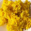 マジュマジュ's cooksnap of when they made 菊の花の茹で方.