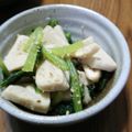 ramieru's cooksnap of when they made 小松菜と高野豆腐の煮浸し.