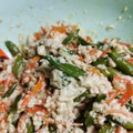 マメまま⭐'s cooksnap of when they made 【冷蔵庫掃除】いんげんとにんじんの白和え.