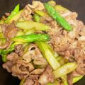 さやか1005's cooksnap of when they made 下茹でなし！アスパラと豚バラの甘辛炒め.