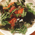 青月庵's cooksnap of when they made 大葉とゴマ油でマグロの漬け♡簡単丼にも！.