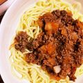 Leona0727's cooksnap of when they made お肉たっぷり♡トマト缶なしミートパスタ.
