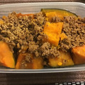 YUKI０'s cooksnap of when they made 南瓜そぼろ煮(南瓜挽肉煮付)簡単.