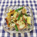 ﾁｲﾁｬﾝﾏﾏ's cooksnap of when they made ささげとミョウガのぽん酢和え.