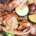 lazy8's cooksnap of when they made シンプル激ウマ！ホタテズッキーニ炒め.