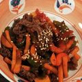 えそそそ's cooksnap of when they made 奇跡的に簡単絶品！牛肉ピーマン人参炒め.